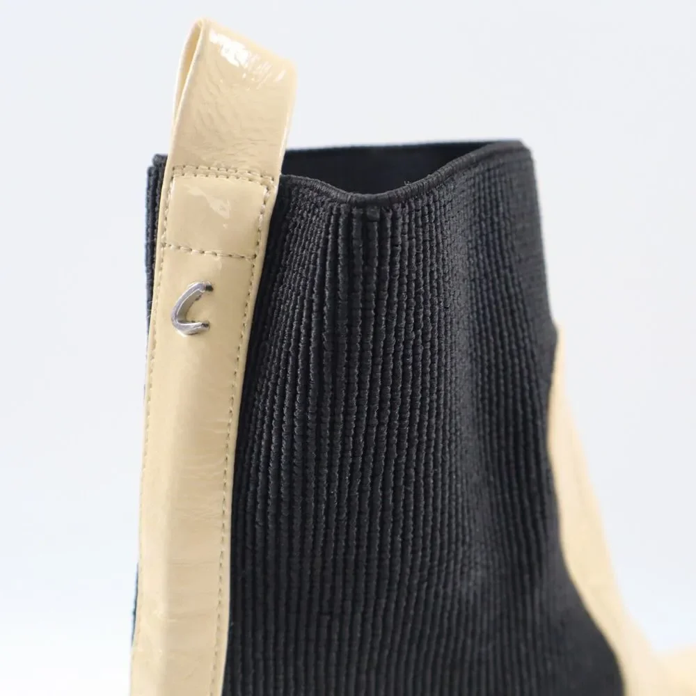 🔥Circus by Sam Edelman Leslie Lug Sole Chelsea Booties, Eggshell 6.5US MSRP$120 - Picture 10 of 10